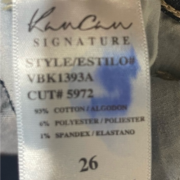 Kancan Skinny Jeans with Raw Edge Leg Openings - Picture 8 of 11